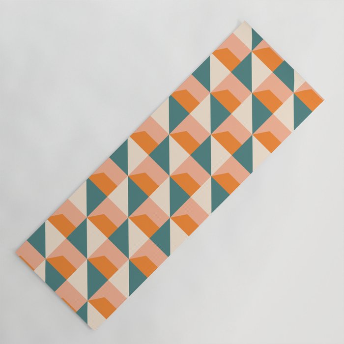 Retro 11D Yoga Mat Gallery Image 1