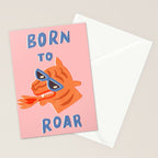 Born to roar Stationery Card Gallery Image 2