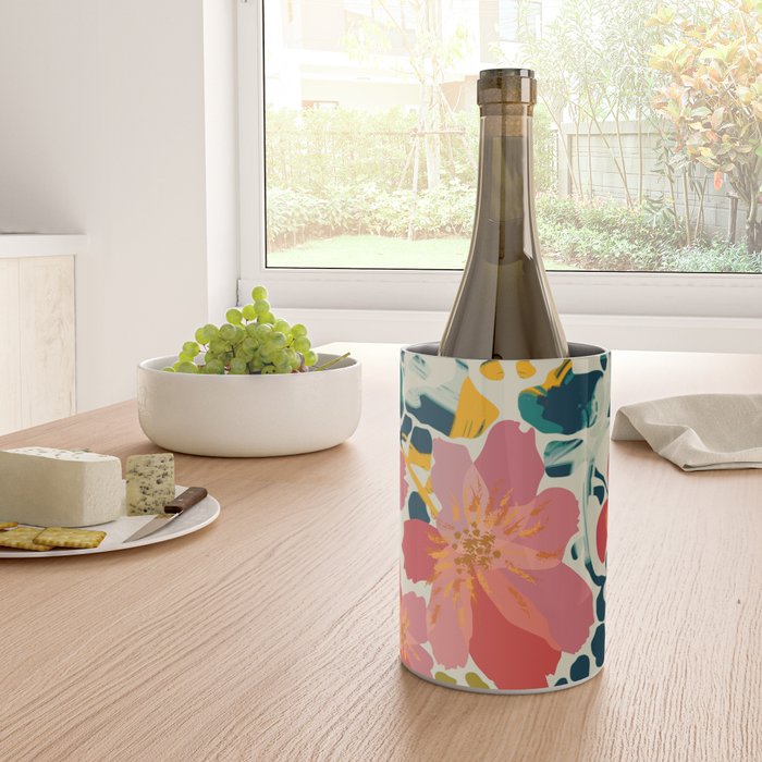 colorful orchid Wine Chiller Gallery Image 4
