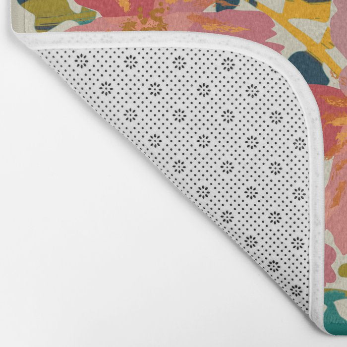 colorful orchid Bath Mat Gallery Image 2