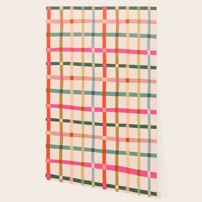 Colourful window pane checked pattern Wallpaper Gallery Image 2