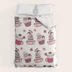 Cookie & cream & penguin Comforter Gallery Image 6