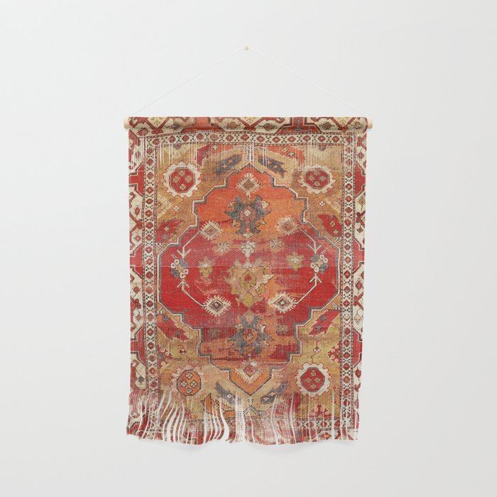 Transylvanian West Anatolian Carpet Print Wall Hanging Gallery Image 1