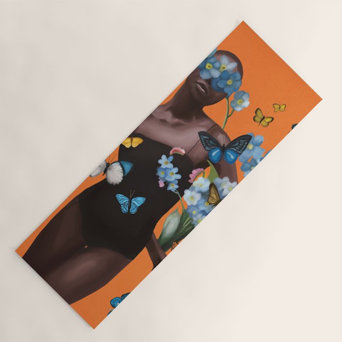 Blooming in Flight 2 Yoga Mat Gallery Image 1