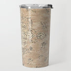 Heritage Vintage Rug Design Travel Mug Gallery Image 2