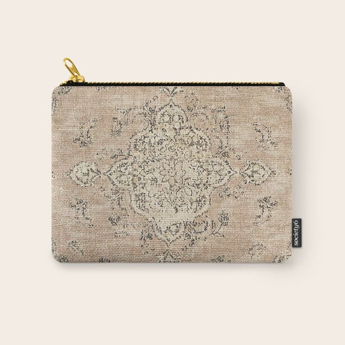 Heritage Vintage Rug Design Carry All Pouch Gallery Image 1