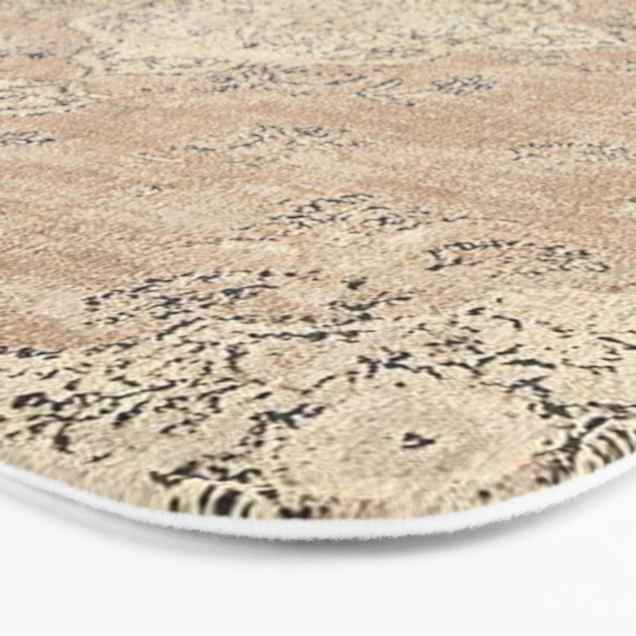 Heritage Vintage Rug Design Bath Mat Gallery Image 3