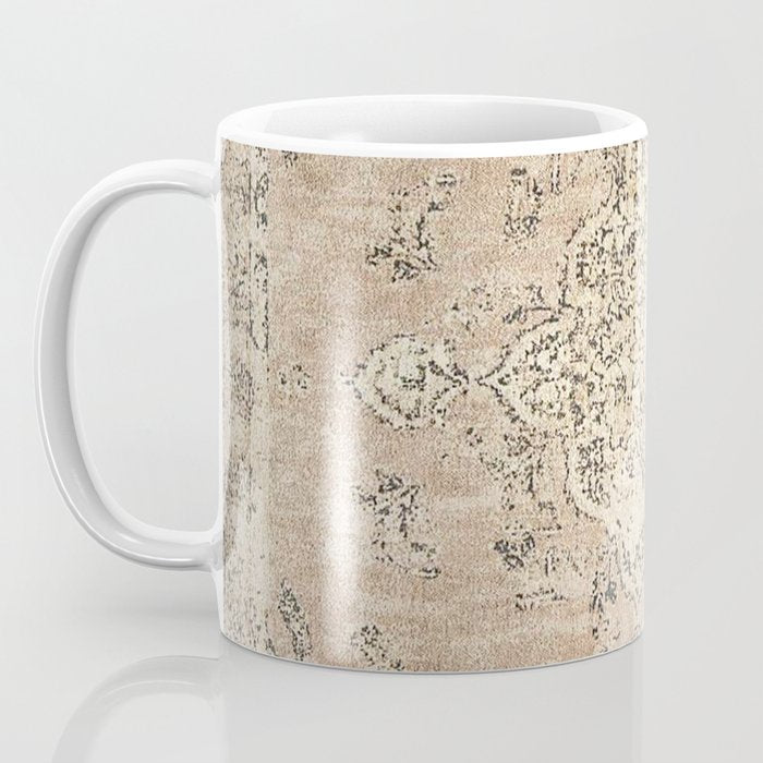 Heritage Vintage Rug Design Coffee Mug Gallery Image 3