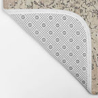 Heritage Vintage Rug Design Bath Mat Gallery Image 2