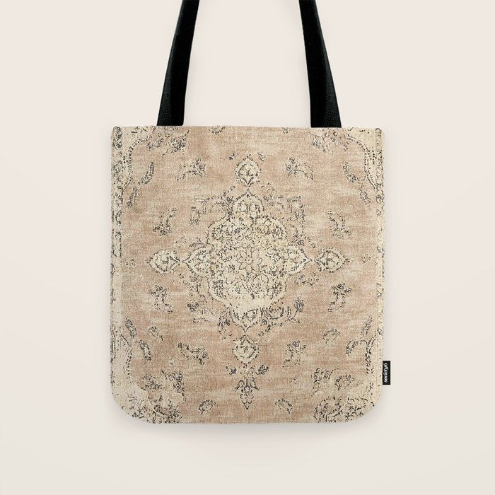 Heritage Vintage Rug Design Tote Bag Gallery Image 1