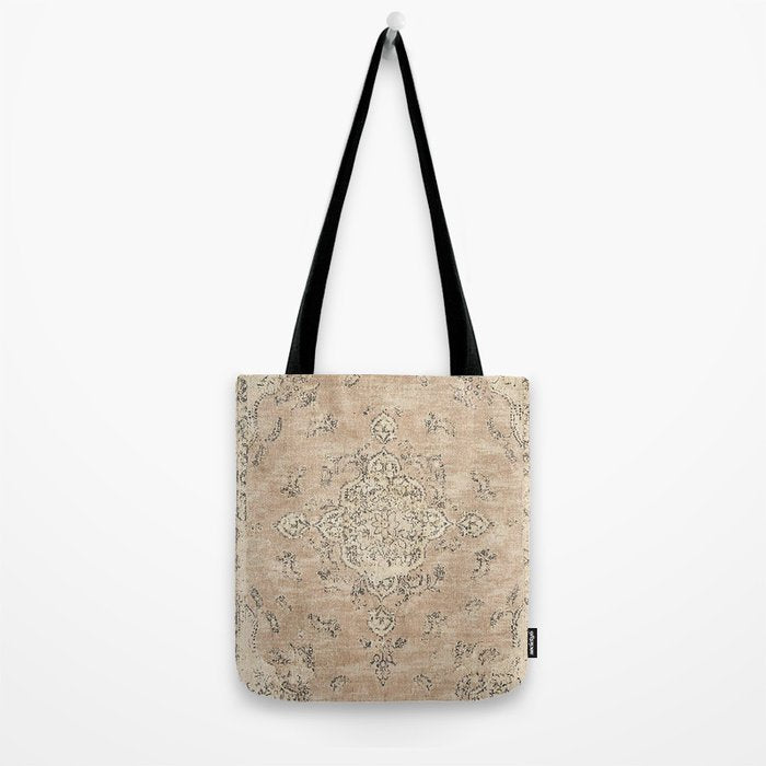 Heritage Vintage Rug Design Tote Bag Gallery Image 2
