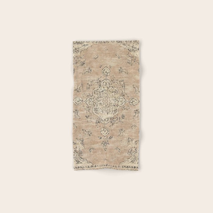Heritage Vintage Rug Design Bath Towel Gallery Image 1