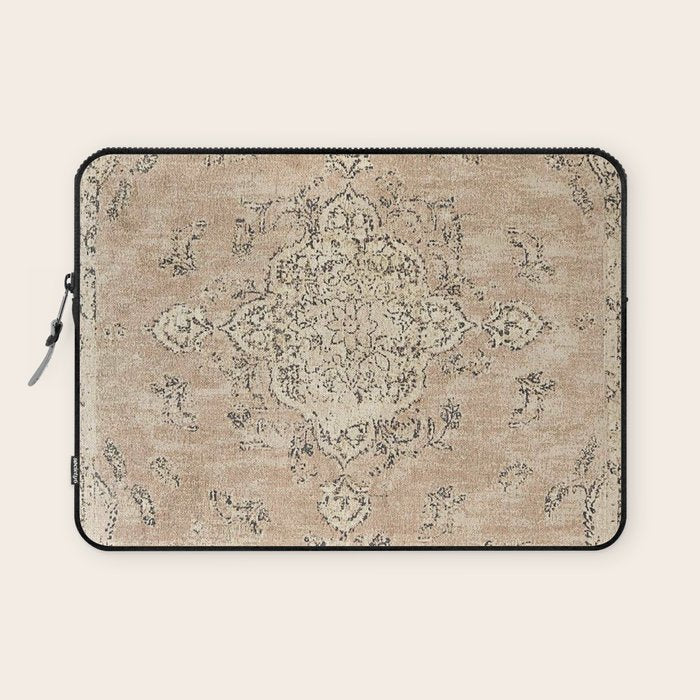 Heritage Vintage Rug Design Laptop Sleeve Gallery Image 1