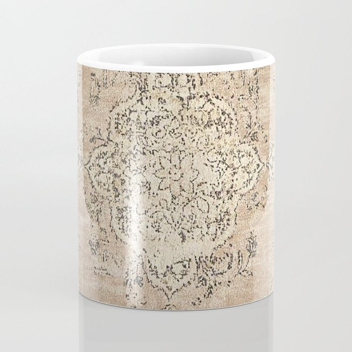 Heritage Vintage Rug Design Coffee Mug Gallery Image 4