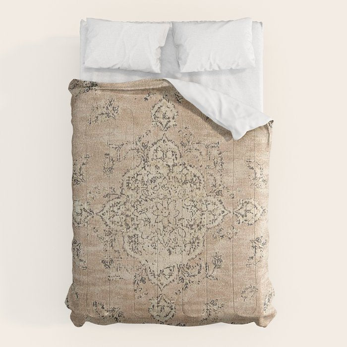 Heritage Vintage Rug Design Comforter Gallery Image 6