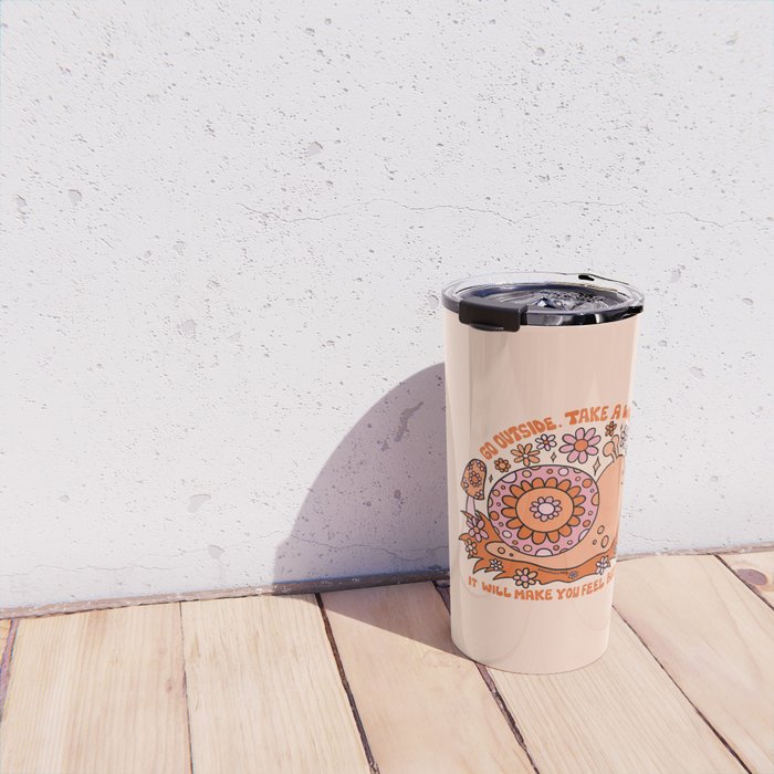 Go Outside Travel Mug Gallery Image 4