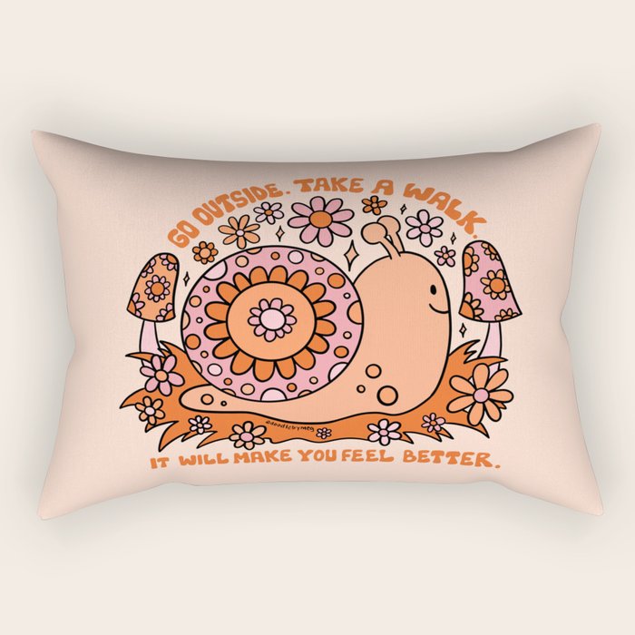 Go Outside Rectangular Pillow Gallery Image 2