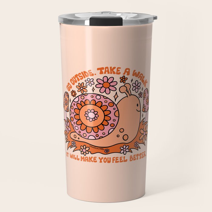 Go Outside Travel Mug Gallery Image 1