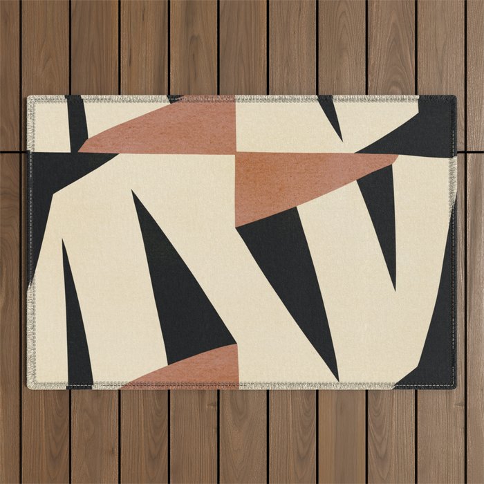 Abstract E019 Outdoor Rug Gallery Image 1