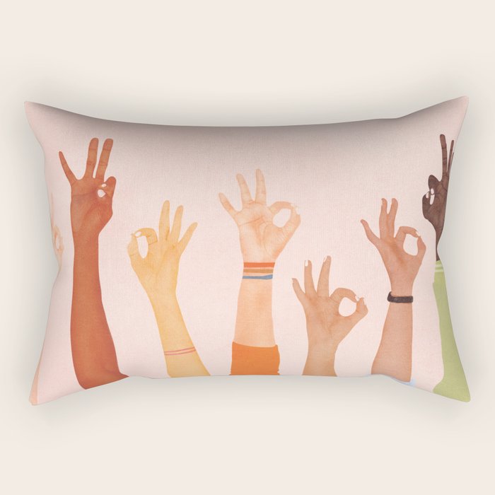 OK Rectangular Pillow Gallery Image 2