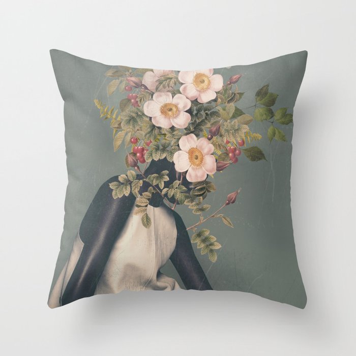 Blooming6 Throw Pillow Gallery Image 6