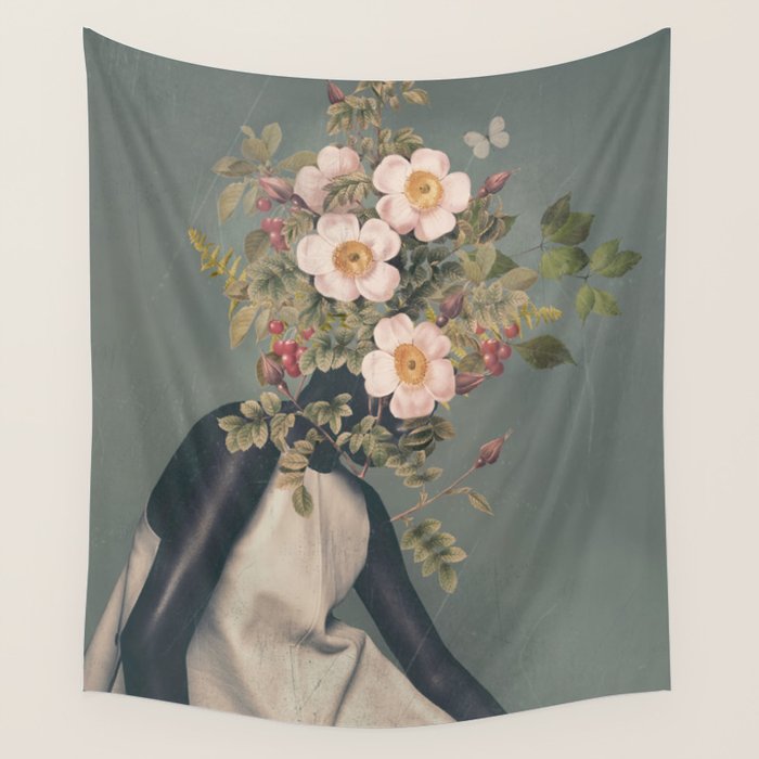 Blooming6 Wall Tapestry Gallery Image 1