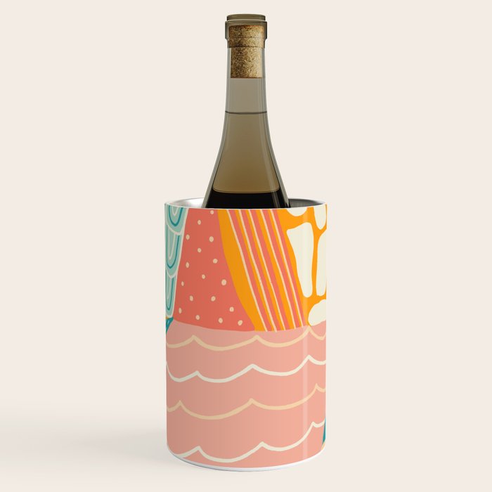 beach quilt Wine Chiller Gallery Image 1