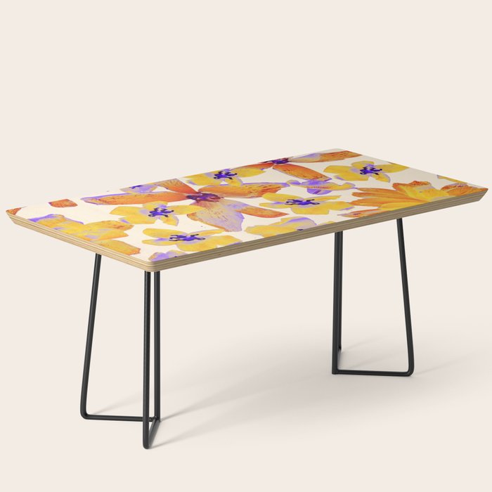 Grandma's Flowers (BEIGE) Coffee Table Gallery Image 1