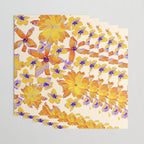 Grandma's Flowers (BEIGE) Wrapping Paper Gallery Image 3