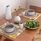 Grandma's Flowers (BEIGE) Placemat Gallery Image 2