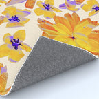 Grandma's Flowers (BEIGE) Rug Gallery Image 4