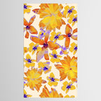 Grandma's Flowers (BEIGE) Tablecloth Gallery Image 2
