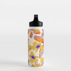 Grandma's Flowers (BEIGE) Water Bottle Gallery Image 3
