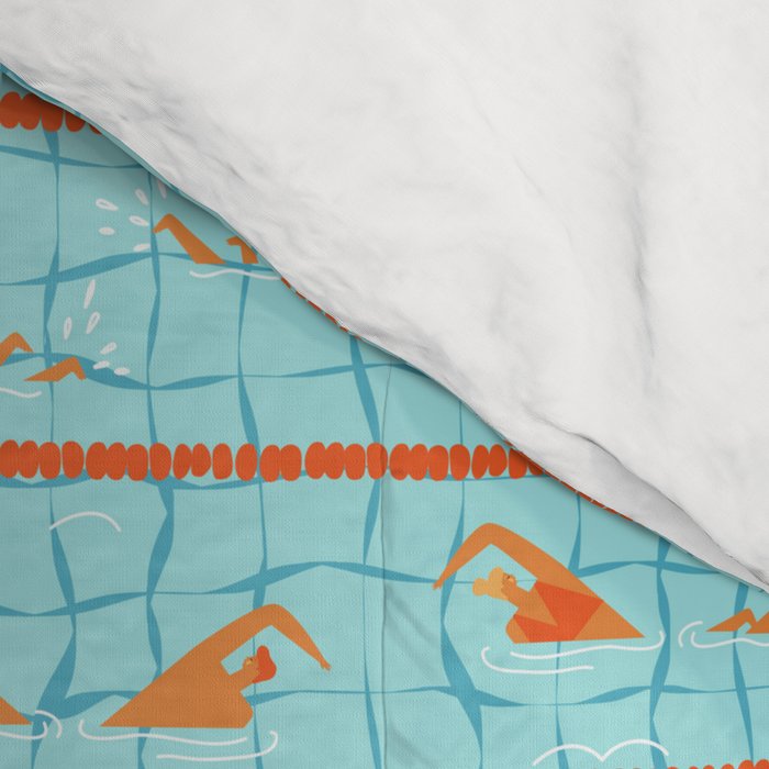 Swimming pool Comforter Gallery Image 4