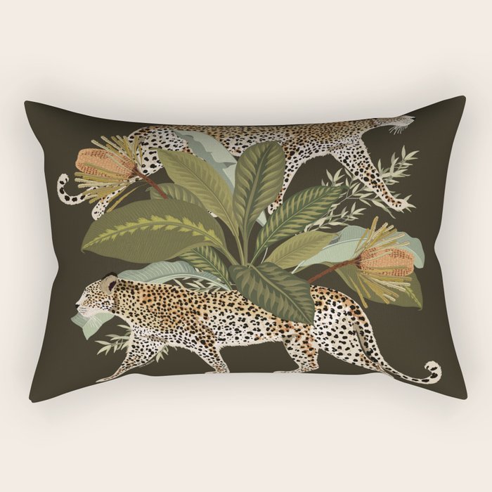 Risette Cheetah Rectangular Pillow Gallery Image 1