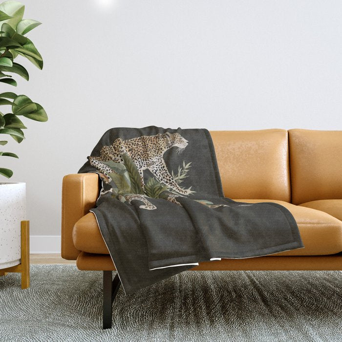 Risette Cheetah Throw Blanket Gallery Image 1