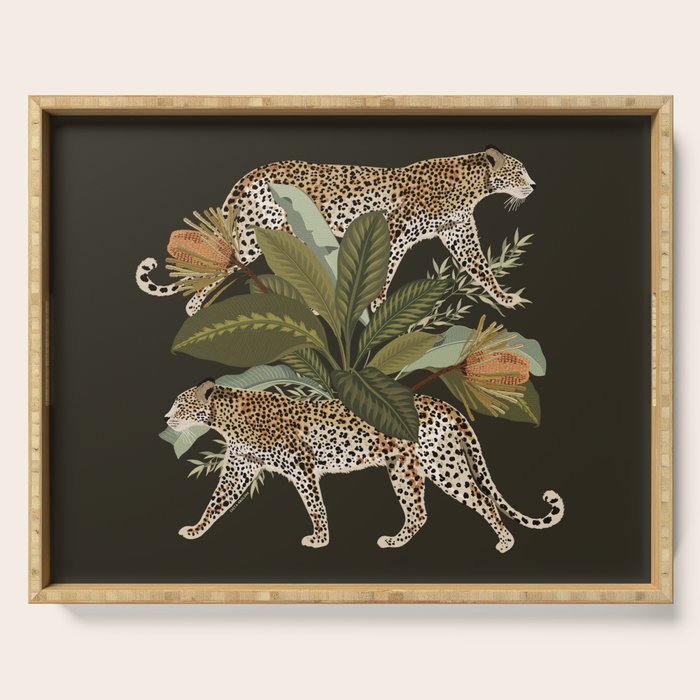 Risette Cheetah Serving Tray Gallery Image 1
