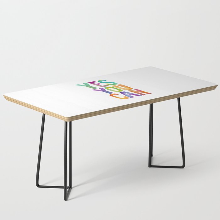 Yes You Can Coffee Table Gallery Image 1