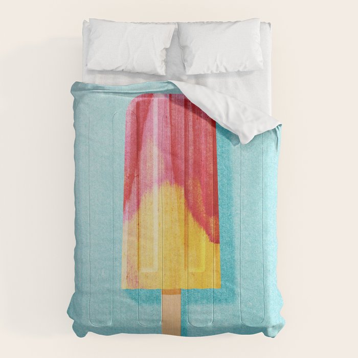 POPSICLE / Cherry, Orange Comforter Gallery Image 6
