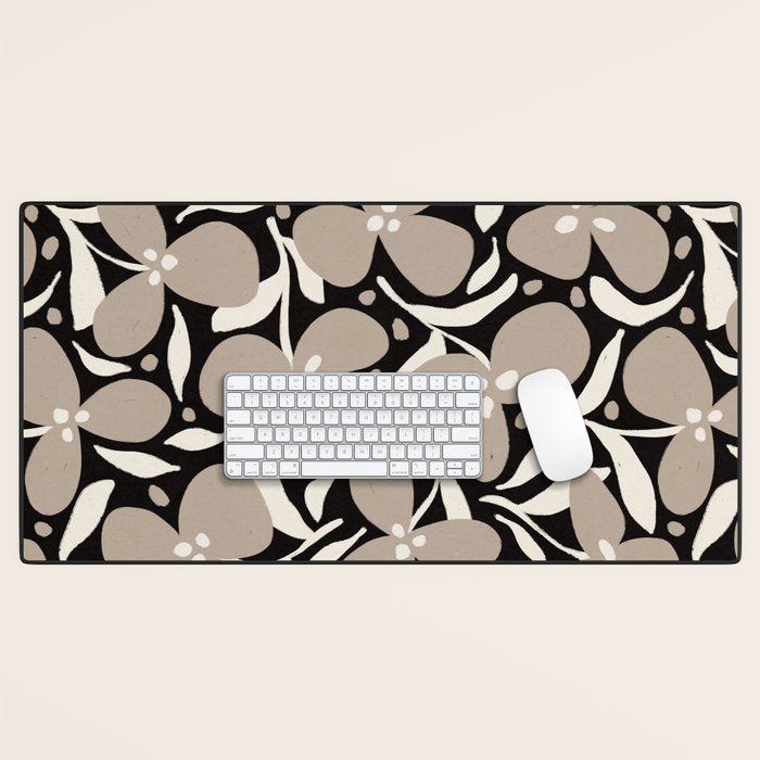 Lazy Florals #1 Desk Mat Gallery Image 1