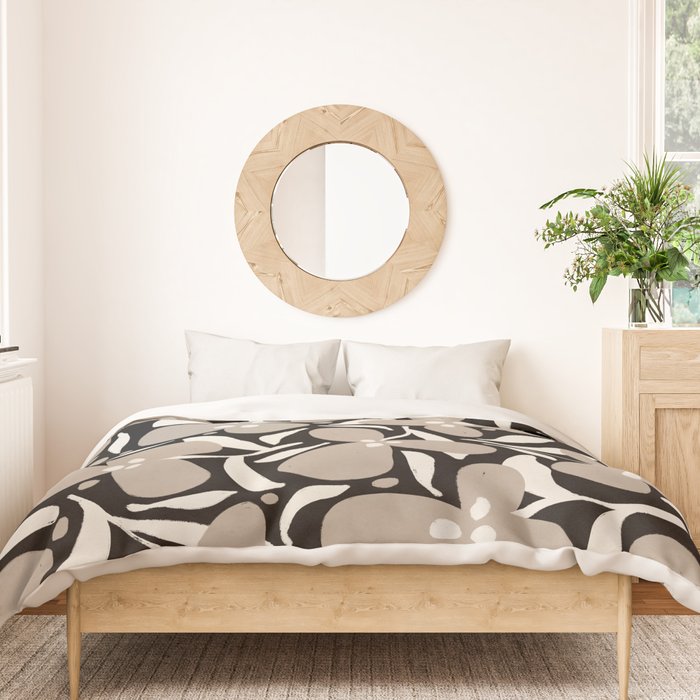 Lazy Florals #1 Duvet Cover Gallery Image 3