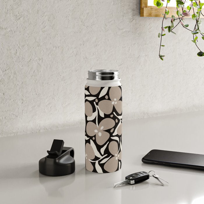 Lazy Florals #1 Water Bottle Gallery Image 4
