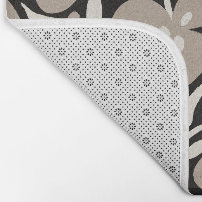 Lazy Florals #1 Bath Mat Gallery Image 2