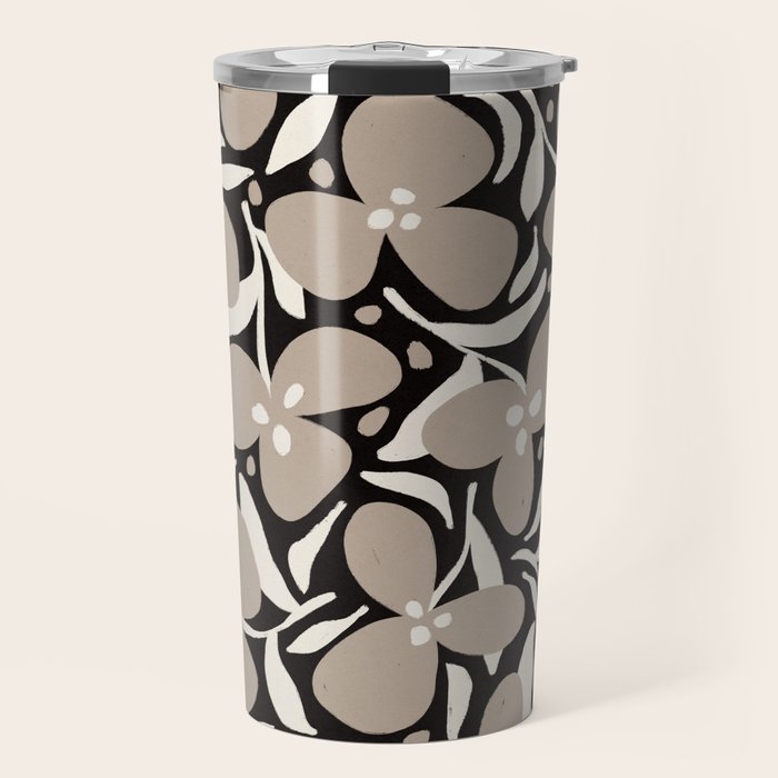 Lazy Florals #1 Travel Mug Gallery Image 1