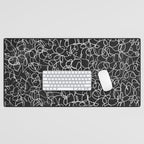 Onyx: Mid Century Abstract Art Desk Mat Gallery Image 1