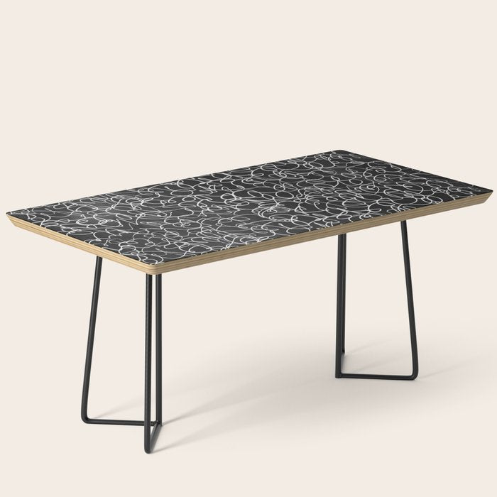 Onyx: Mid Century Abstract Art Coffee Table Gallery Image 1