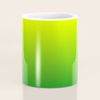 LIME GREEN OMBRE COLOR Coffee Mug Gallery Image 4