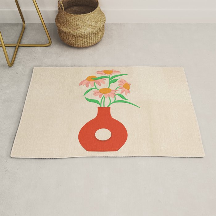 Flower Vase Rug Gallery Image 1