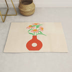 Flower Vase Rug Gallery Image 1
