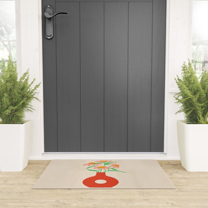 Flower Vase Welcome Mat Gallery Image 3